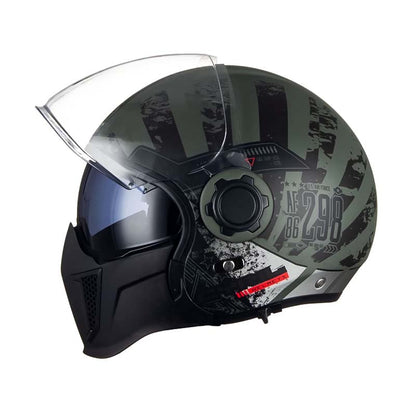 Safety Certified Full Face Modular Motorcycle Helmet
