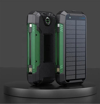 Portable Solar Powered Waterproof Battery Charger