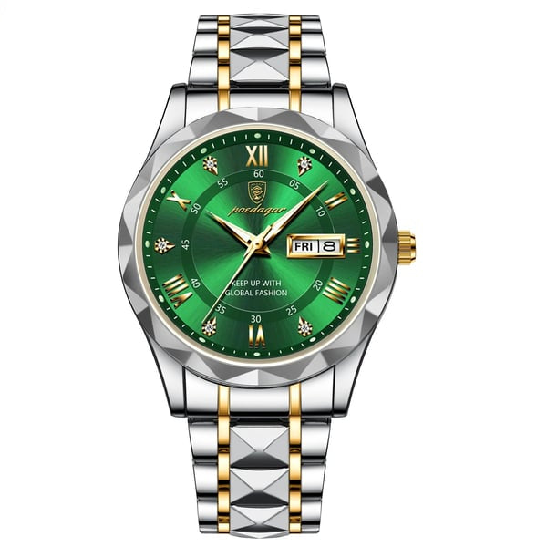 Waterproof Premium Men's Watch with Glow in Dark Feature