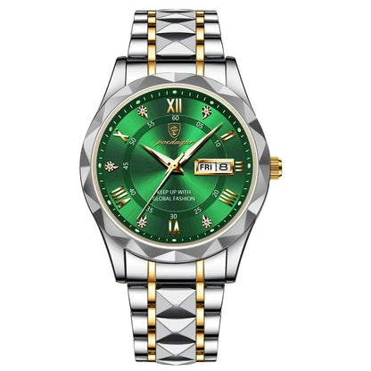 Waterproof Premium Men's Watch with Glow in Dark Feature