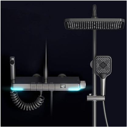 Advanced Digital Shower System With Thermostat Control