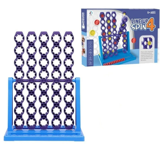 Dynamic Strategy Board Game with Spinning Grid - Lusomart