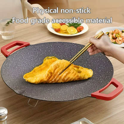 Non Stick Indoor Grill Cast Iron Cooking Pan