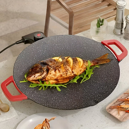 Non Stick Indoor Grill Cast Iron Cooking Pan