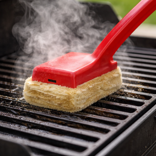 Easy Clean BBQ Brush Long Handle Grill Scrubber Tool - Lusomart