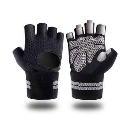 Tough Ventilated Gym Gloves for Women - Lusomart