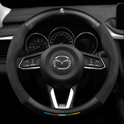 GripGuard | Stylish Breathable Anti-Slip Steering Wheel Cover 100