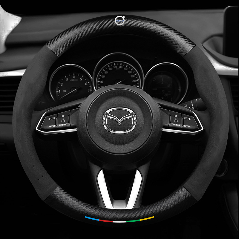 GripGuard | Stylish Breathable Anti-Slip Steering Wheel Cover 106