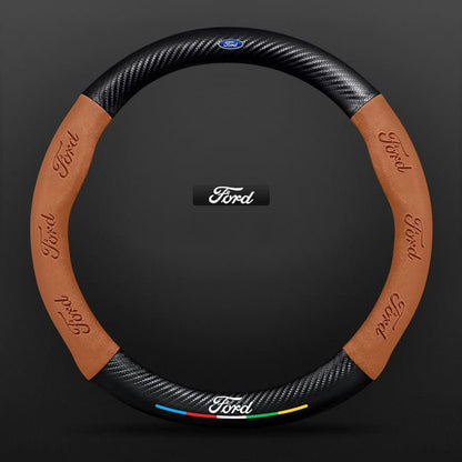 GripGuard | Stylish Breathable Anti-Slip Steering Wheel Cover 15