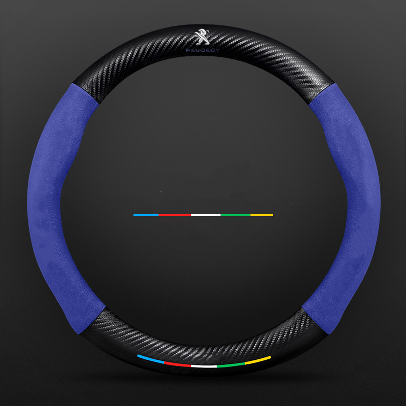 GripGuard | Stylish Breathable Anti-Slip Steering Wheel Cover 16