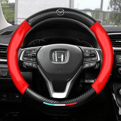 GripGuard | Stylish Breathable Anti-Slip Steering Wheel Cover 21