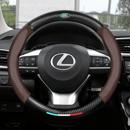 GripGuard | Stylish Breathable Anti-Slip Steering Wheel Cover 22