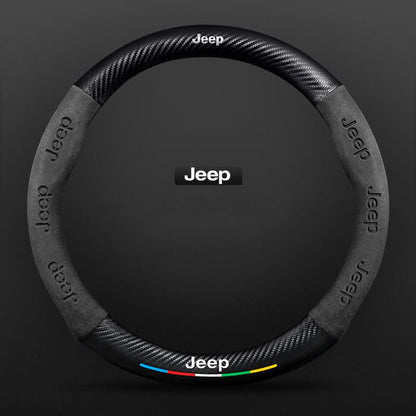 GripGuard | Stylish Breathable Anti-Slip Steering Wheel Cover 30