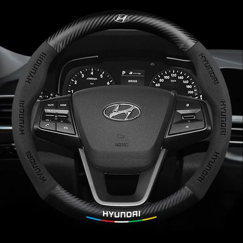 GripGuard | Stylish Breathable Anti-Slip Steering Wheel Cover 35
