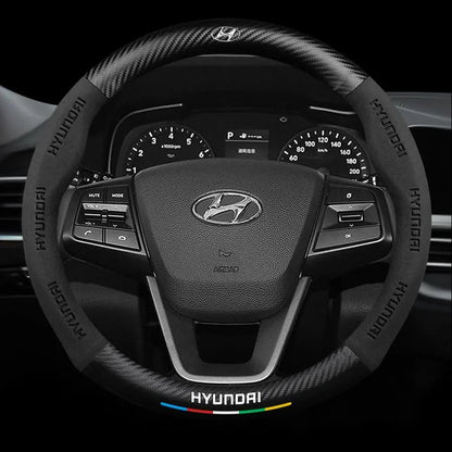 GripGuard | Stylish Breathable Anti-Slip Steering Wheel Cover 35