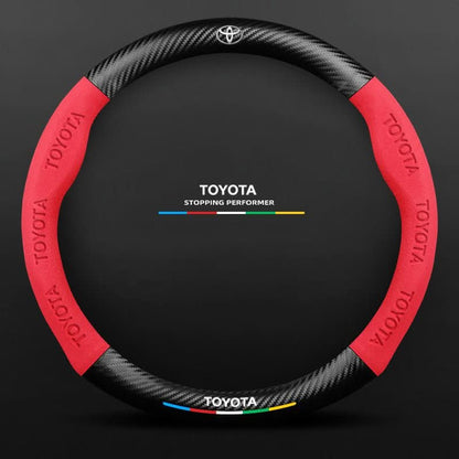 GripGuard | Stylish Breathable Anti-Slip Steering Wheel Cover 38