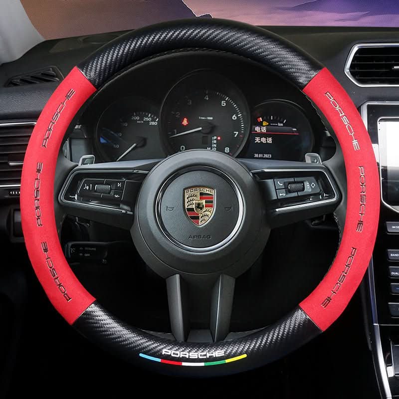 GripGuard | Stylish Breathable Anti-Slip Steering Wheel Cover 42