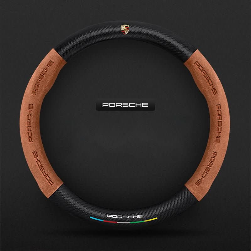 GripGuard | Stylish Breathable Anti-Slip Steering Wheel Cover 49