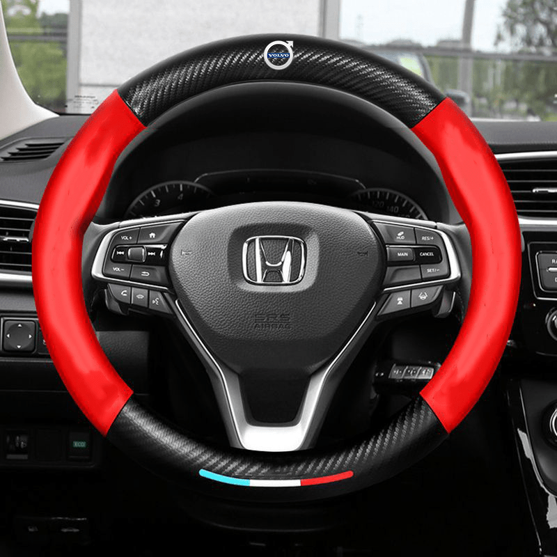 GripGuard | Stylish Breathable Anti-Slip Steering Wheel Cover 53