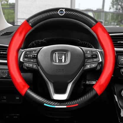 GripGuard | Stylish Breathable Anti-Slip Steering Wheel Cover 53