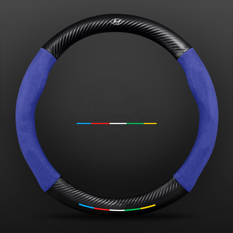 GripGuard | Stylish Breathable Anti-Slip Steering Wheel Cover 54