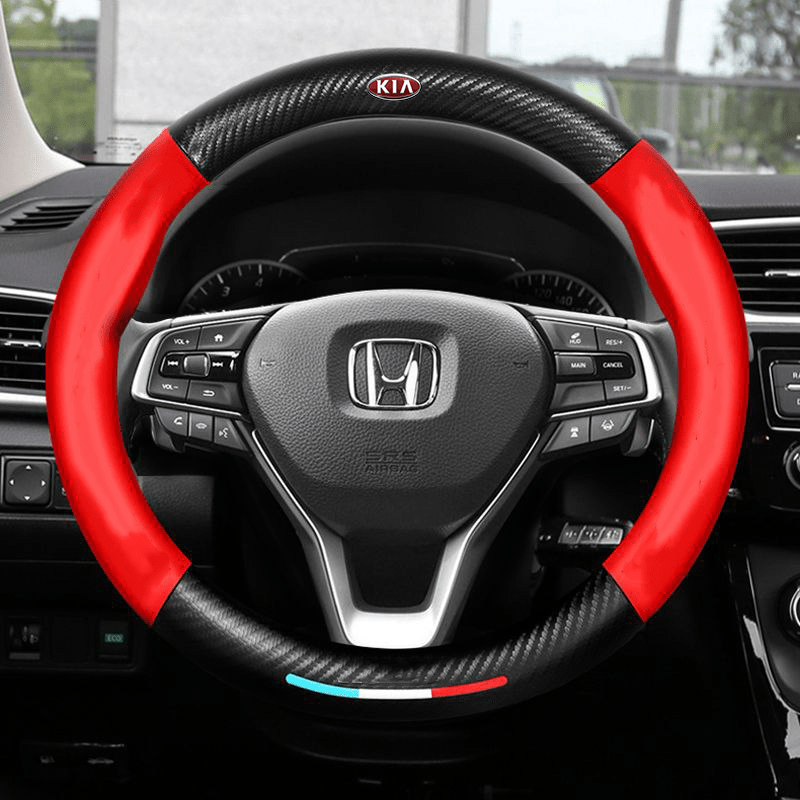GripGuard | Stylish Breathable Anti-Slip Steering Wheel Cover 57