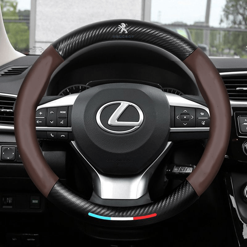 GripGuard | Stylish Breathable Anti-Slip Steering Wheel Cover 73