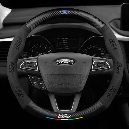 GripGuard | Stylish Breathable Anti-Slip Steering Wheel Cover 97