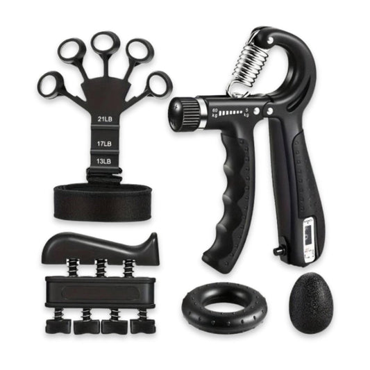 Compact Hand Grip Strengthener Exercise Set - Lusomart