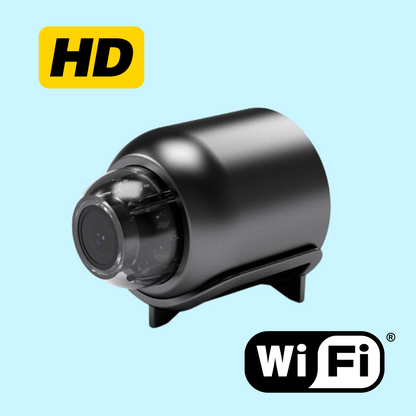 Compact 1080P WiFi Security Camera with Wide Night View