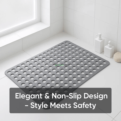 Anti-Slip Bathroom Shower Mat, Mildew-Proof, Easy Clean
