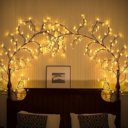 Stylish LED Branch String Wall Lights