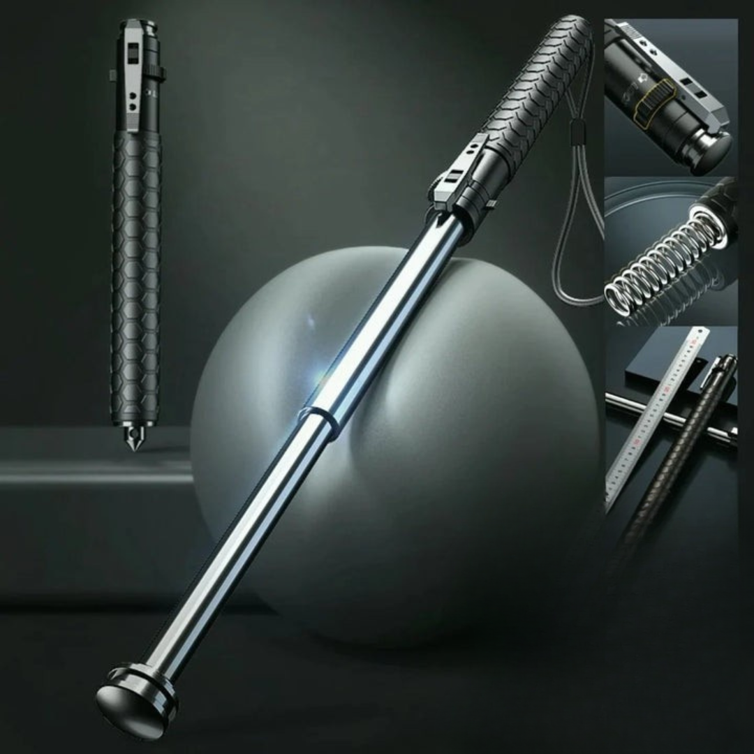 GuardStride – Automatic Self-Defense Hiking Pole for Outdoor Safety 2
