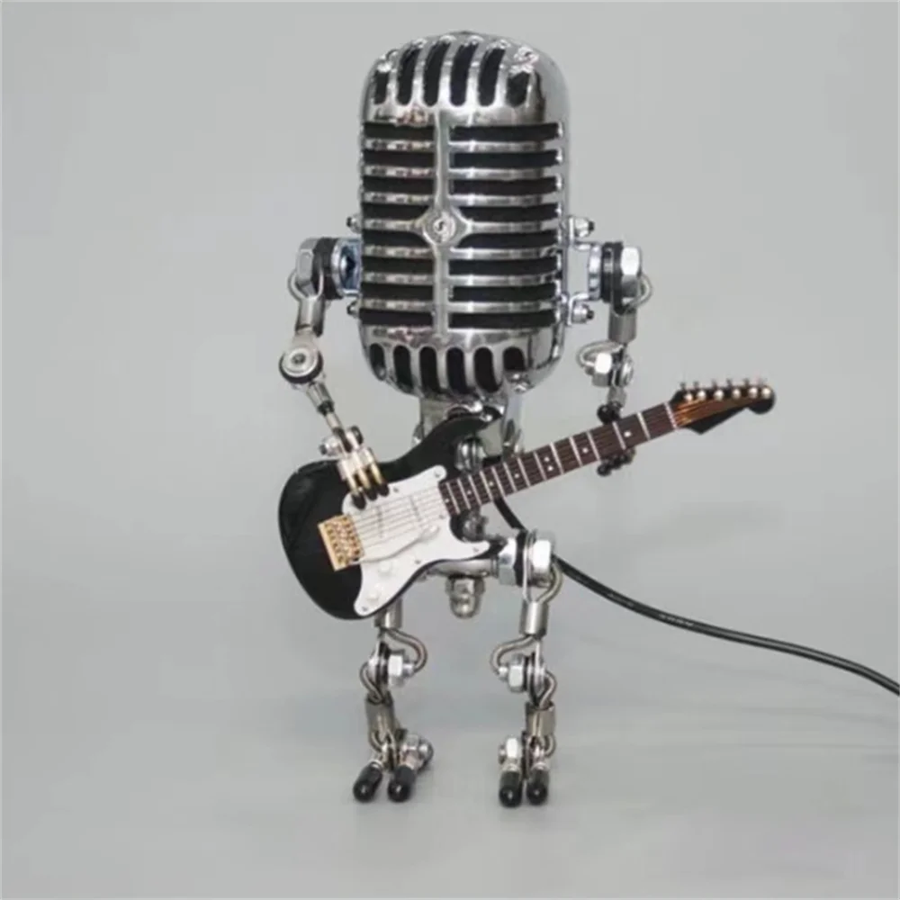 Retro Music Robot Desk Light Lamp - Lusomart