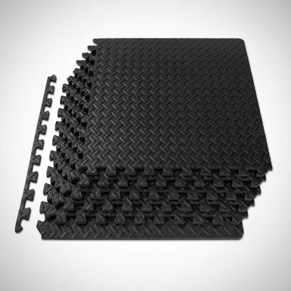 Soft Interlocking Foam Gym Floor Tiles for Exercise - Lusomart
