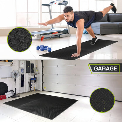 Soft Interlocking Foam Gym Floor Tiles for Exercise