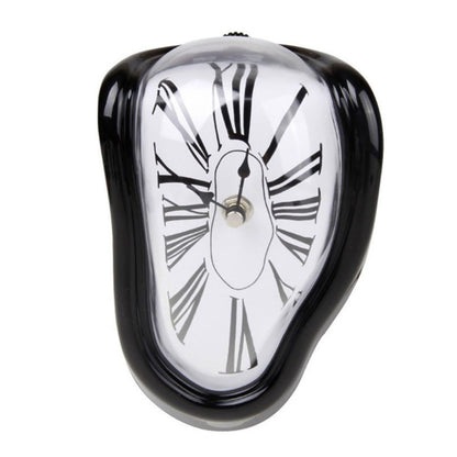 Unique Melted Wall Clock Decor