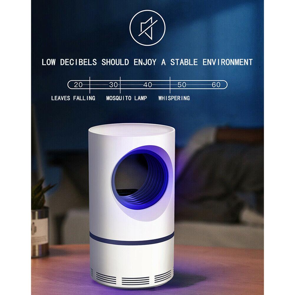 Effective Indoor Bug Zapper Silent Odor Free