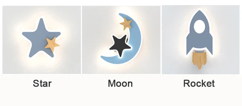 Fun Space Theme LED Night Light