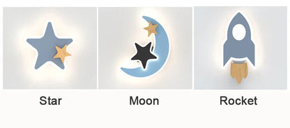 Fun Space Theme LED Night Light