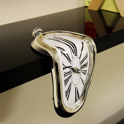 Unique Melted Wall Clock Decor - Lusomart