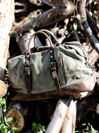 Large Travel Canvas Duffle Bag