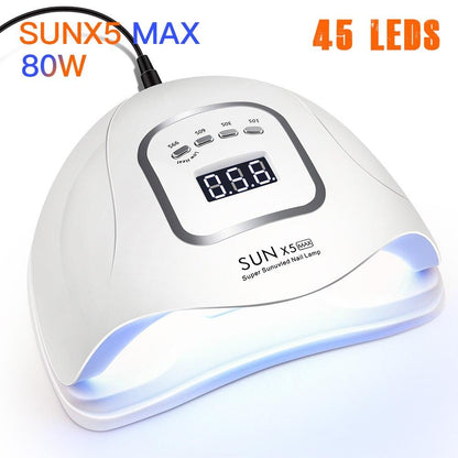 Pro Nail UV LED Lamp with Digital Timer & 99s Setting