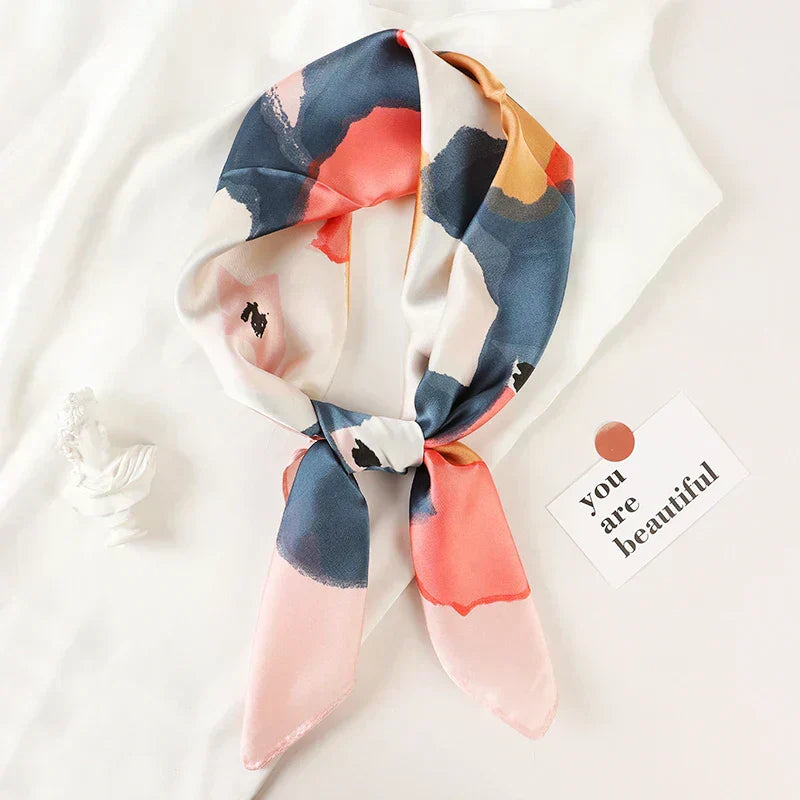 Soft Plaid Neck Scarf in 2 Versatile Colors