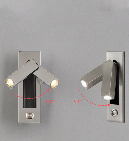 Flush Mount Bedroom Wall Light