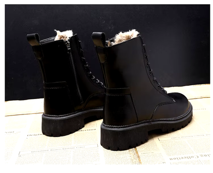 Waterproof Insulated Snow Boots With Grip Sole For Women