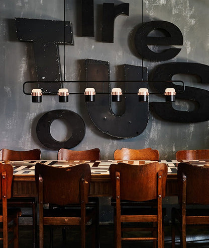 Modern Multi Head Pendant Light Fixture
