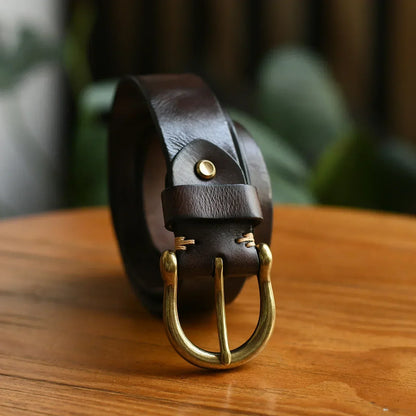 Premium Genuine Leather Waist Belt
