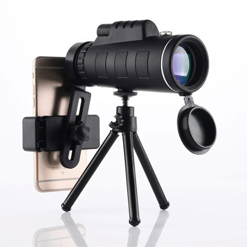 Premium 10x Water Resistant Phone Monocular Telescope - Lusomart