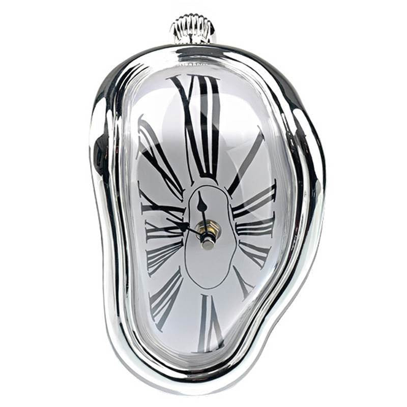 Unique Melted Wall Clock Decor